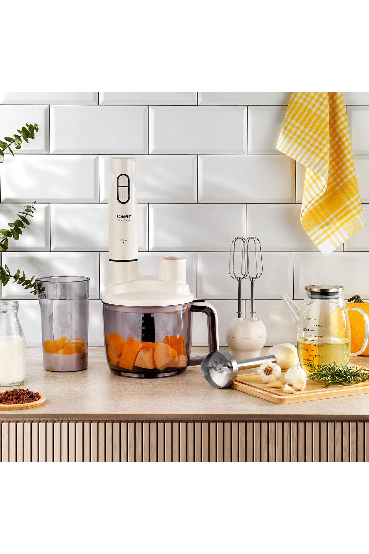Mutfaktaki Güçlü Yardımcınız: Schafer Chef Blend Mega Blender Seti