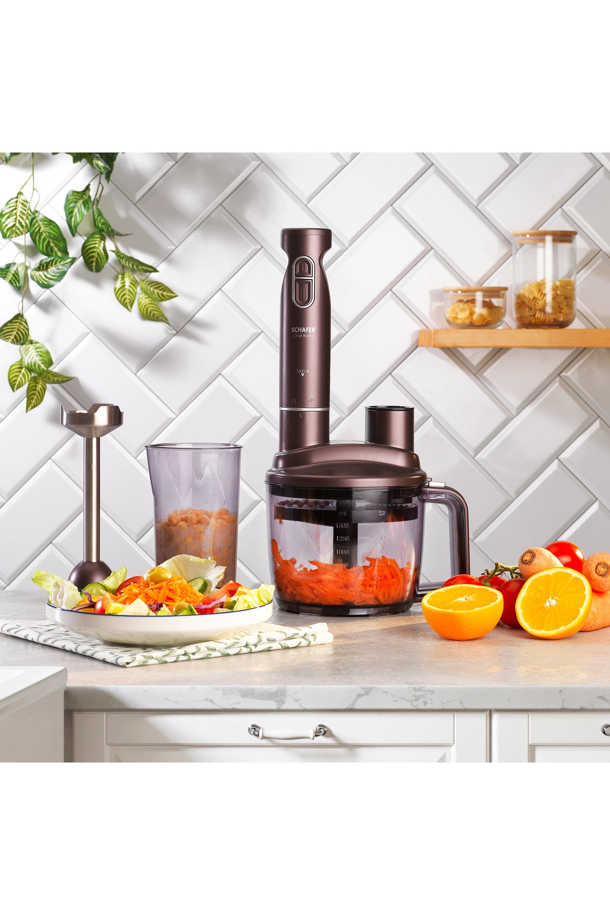 Mutfaktaki Güçlü Yardımcınız: Schafer Chef Blend Mega Blender Seti